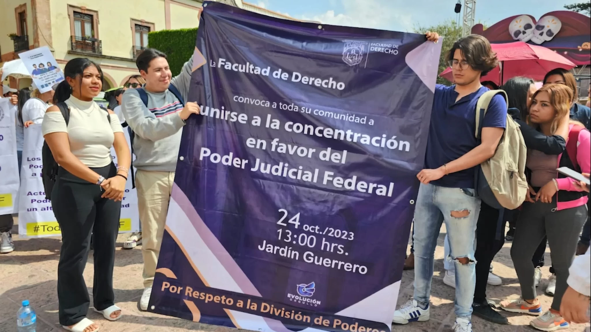 Universitarios Se Unen A Protesta De Poder Judicial En Querétaro ...