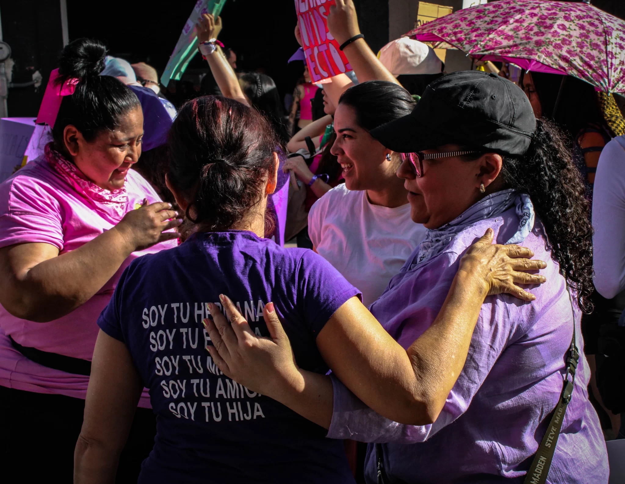 Amigas mujeres feministas